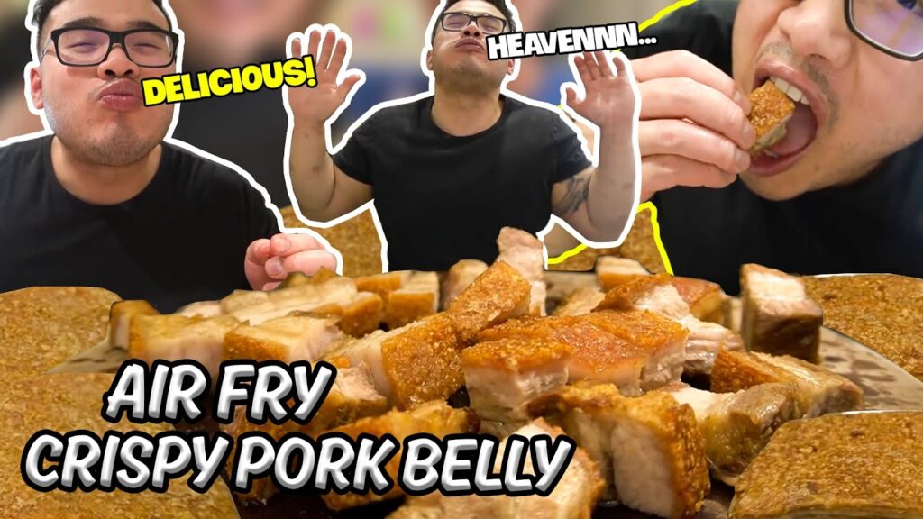 The Best Air Fryer Crispy Pork Belly