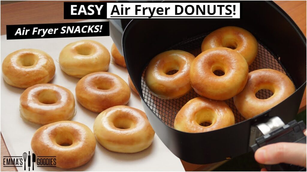 EASY Air Fryer DONUTS! Better than Krispy Kreme