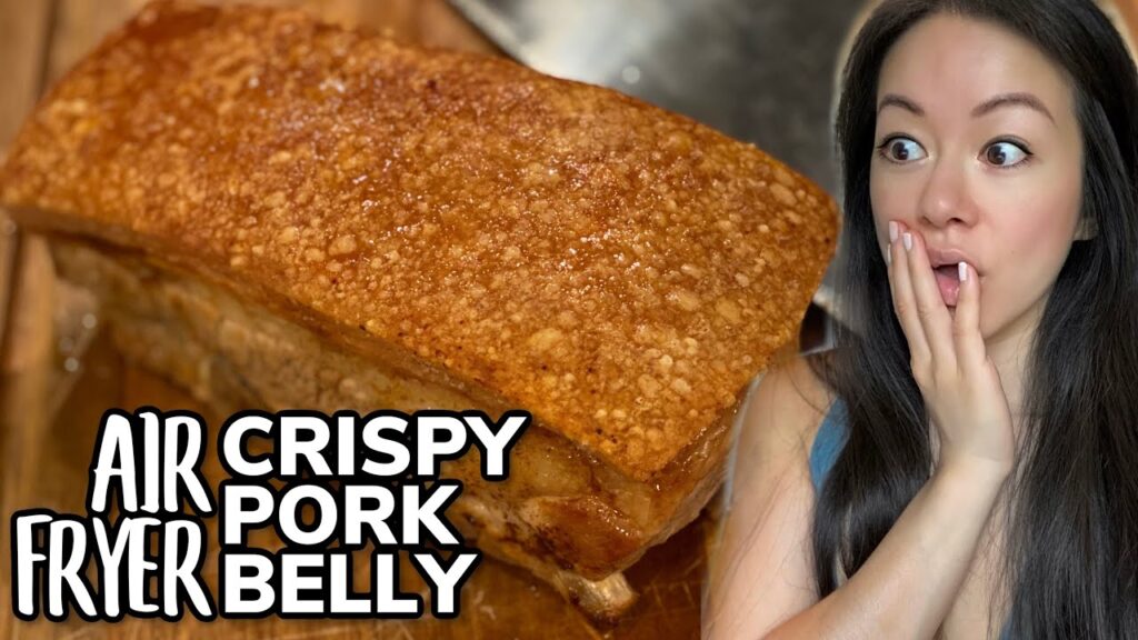 Air Fryer Crispy Pork Belly Recipe