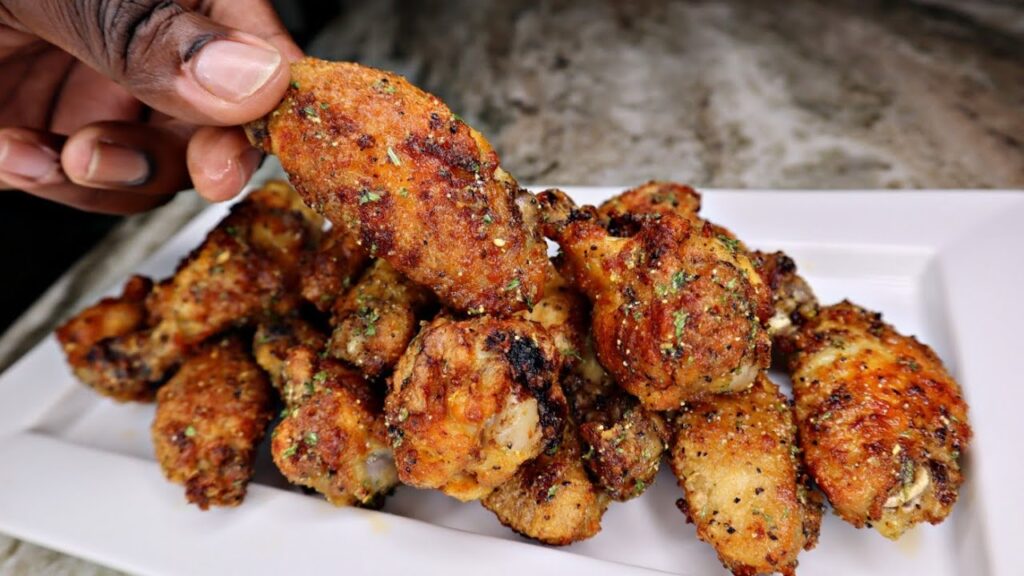 Air Fried Lemon Pepper Wings